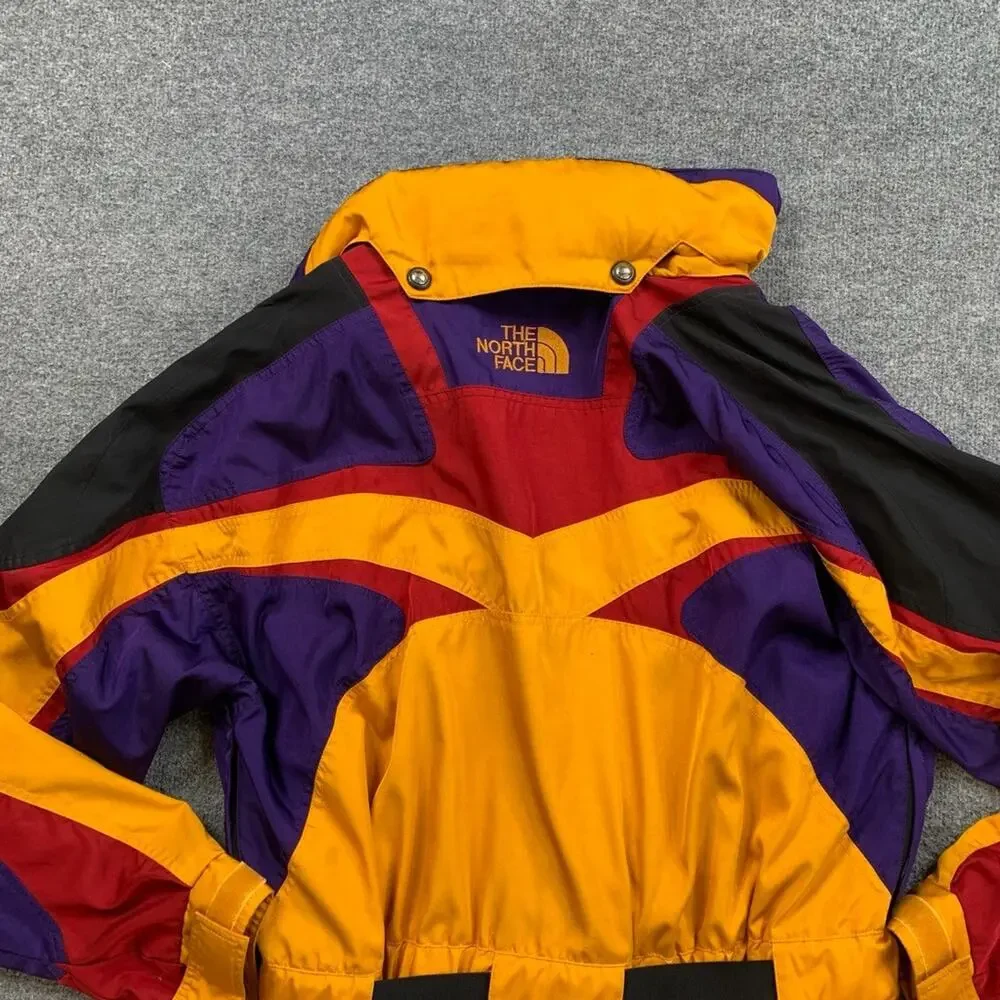 Vintage The North Face Ski Jacket Mens XL Belted TNFX‎ Winter Snow Belted Hooded
